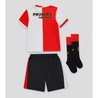 Feyenoord Replika babykläder Hemmaställ Barn 2025-26 Kortärmad (+ korta byxor)